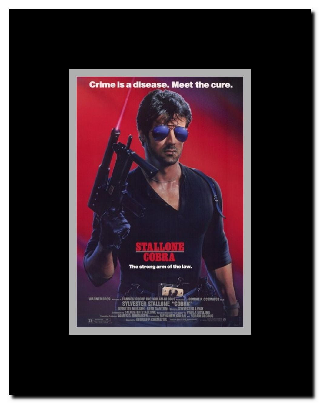 Cobra Framed Movie Poster