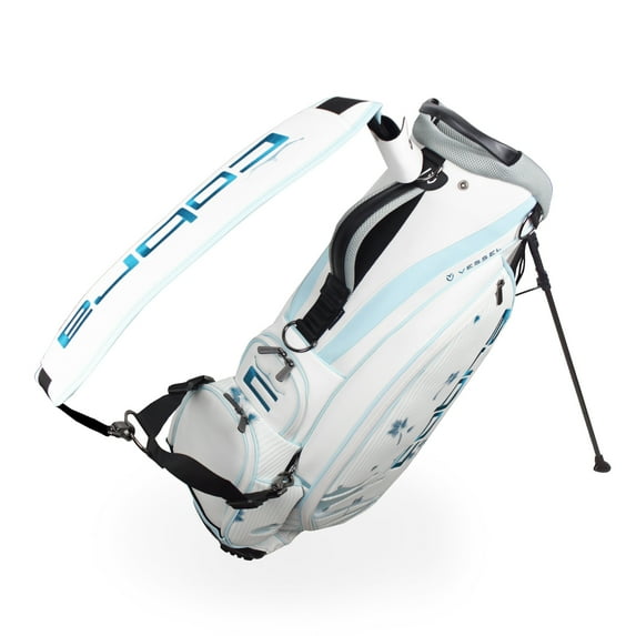 Cobra Golf Vessel Seersucker Stand Bag White/Blue