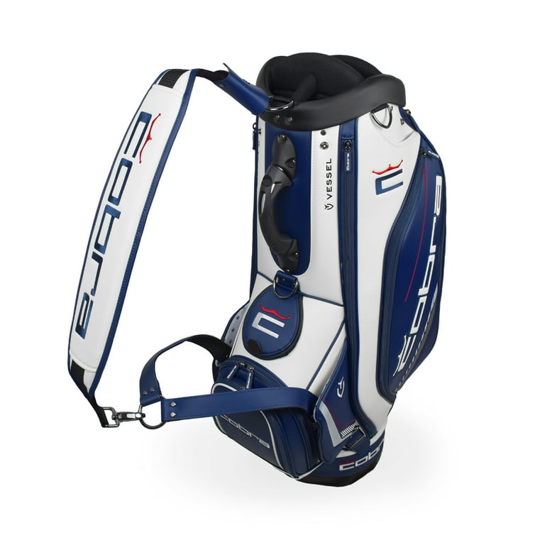 Cobra Golf Vessel Tour Staff Bag White/Blue - Walmart.com