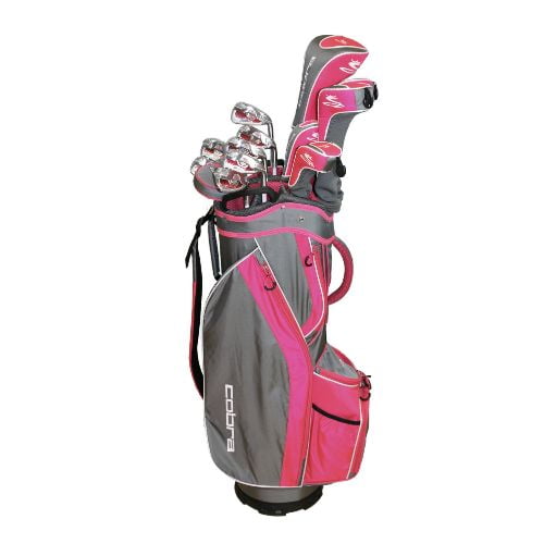 COBRA レディース アイアンセット S〜7 Aシャフト Cobra Golf Women's Pink FLYZ S 7 Club/12 Piece Pink Golf Set