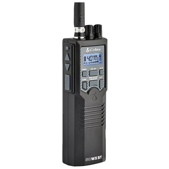 Cobra HH 50 WX ST Full-Featured Rugged Handheld CB Radio, 40 CB Radio Channels & NOAA Weather Alerts