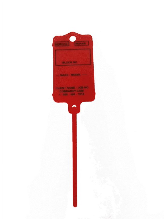 Cobra ID Keytags with 1" rings