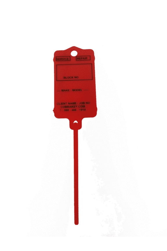 Cobra ID Keytags with 1" rings