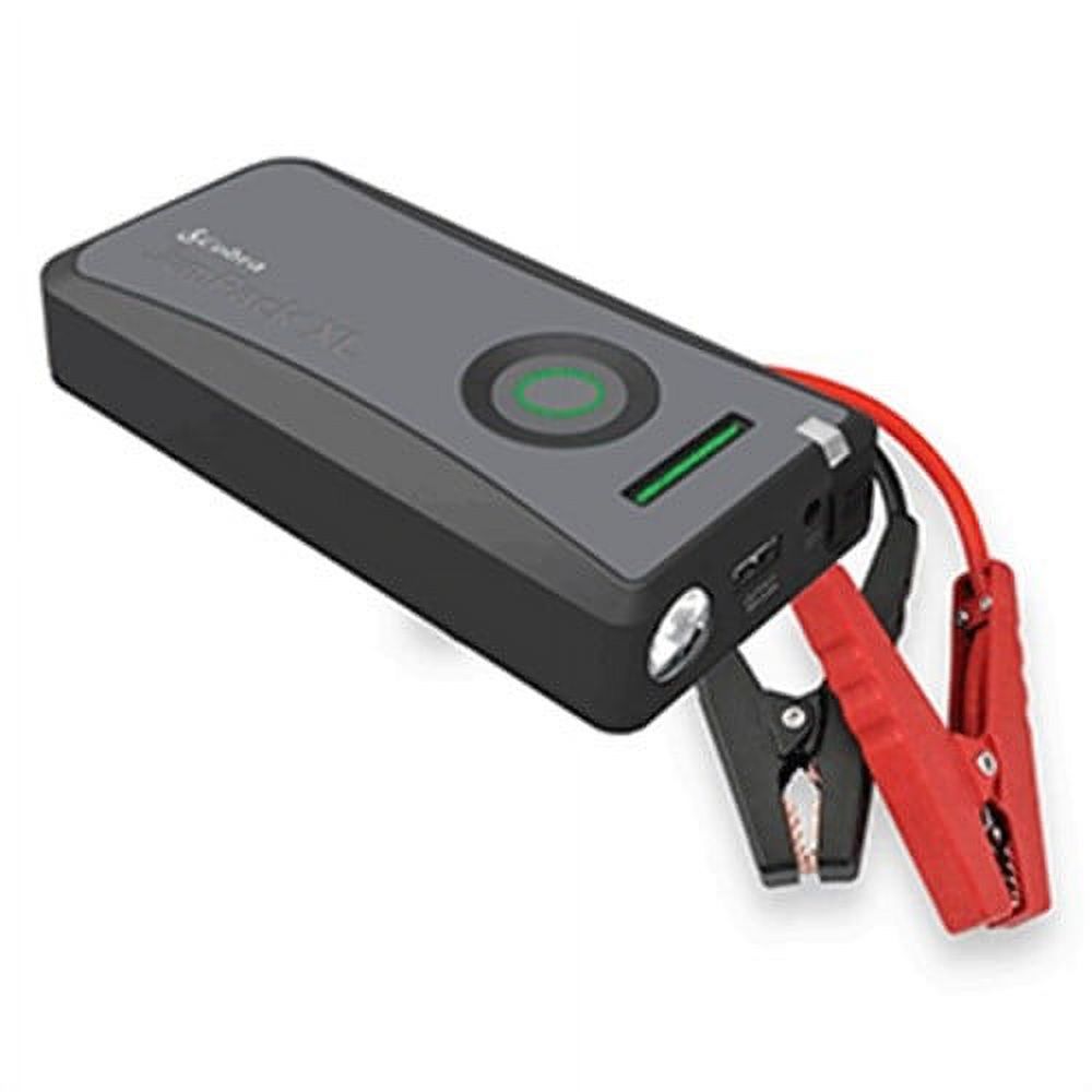 Cobra JumPack XL CPP 12000 - Emergency charger + AC power adapter - LiCoO2 - 11100 mAh - 500 A - 2 output connectors (USB, 2-pole) - gray - image 1 of 8
