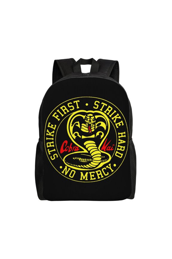 Cobra Kai Backpack Casual Daypack Large Capacity Travel Work School Back Pack Novelty Computer Bag Laptop Bag