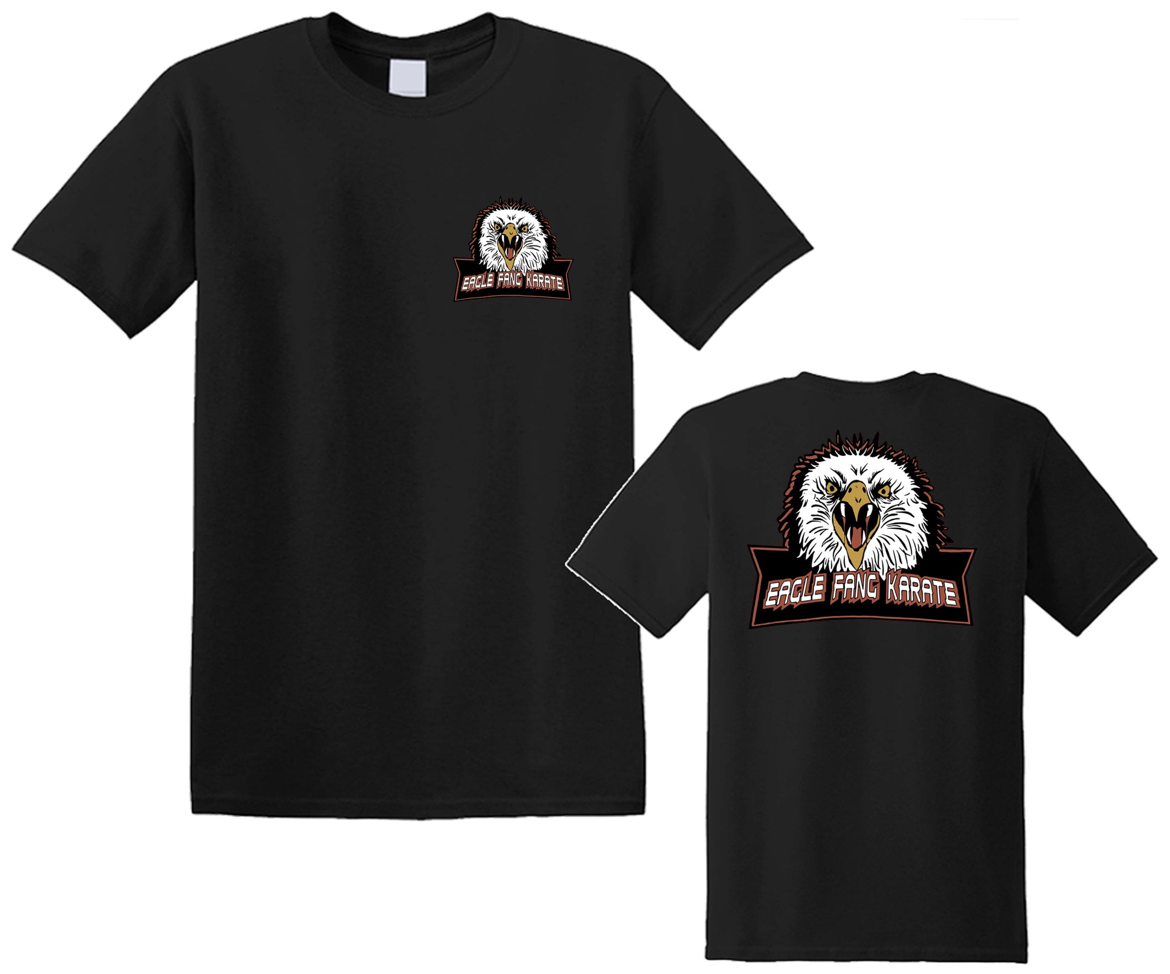 Cobra Kai Eagle Fang Karate Symbol Navy Gray Black Blue Red TShirt Size S to 5XL