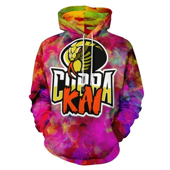 Cobra Kai Hoodie for Men Women, Unisex 3D Print Pullover Hooded With Pocket, Funny Sweatshirt, Long Sleeve Hoodies, S-6XL