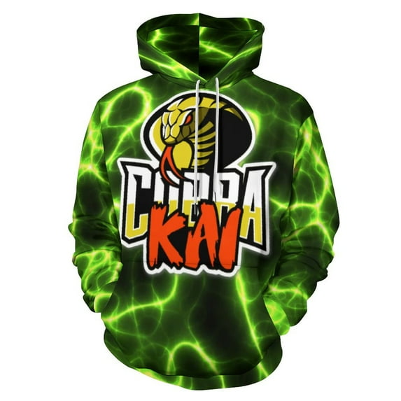 Cobra Kai Hoodie for Men Women, Unisex 3D Print Pullover Hooded With Pocket, Funny Sweatshirt, Long Sleeve Hoodies, S-6XL