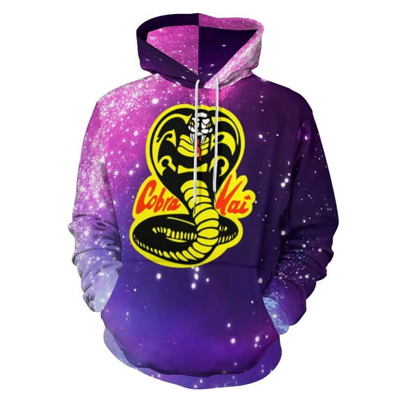 Cobra Kai Hoodie for Men Women, Unisex 3D Print Pullover Hooded With Pocket, Funny Sweatshirt, Long Sleeve Hoodies, S-6XL