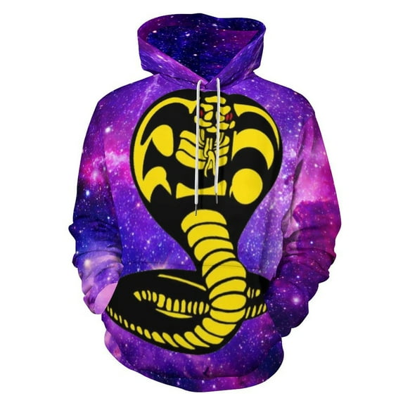 Cobra Kai Hoodie for Men Women, Unisex 3D Print Pullover Hooded With Pocket, Funny Sweatshirt, Long Sleeve Hoodies, S-6XL
