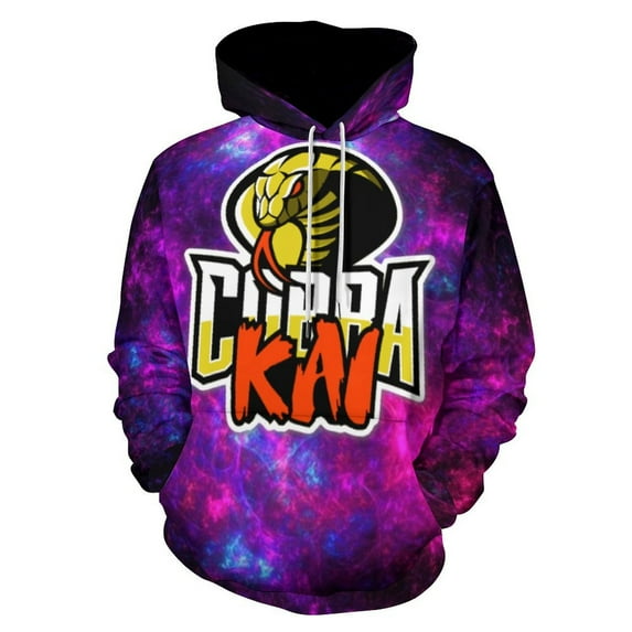 Cobra Kai Hoodie for Men Women, Unisex 3D Print Pullover Hooded With Pocket, Funny Sweatshirt, Long Sleeve Hoodies, S-6XL