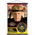 thumbnail image 1 of Cobra Kai - Johnny Wall Poster with Wooden Magnetic Frame, 22.375" x 34", 1 of 5