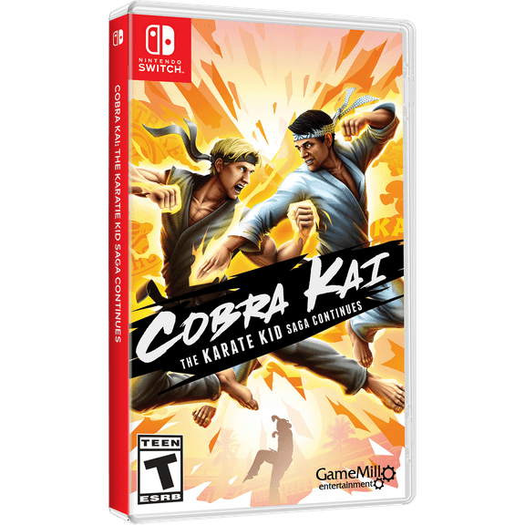 Cobra Kai Karate Kid Saga, GameMill, Nintendo Switch, 856131008237