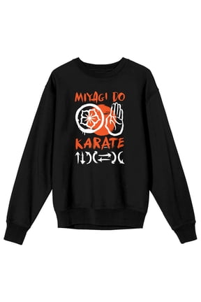Cobra Kai Miyagi-Do Karate Logo Men's Black Sweater-XXL