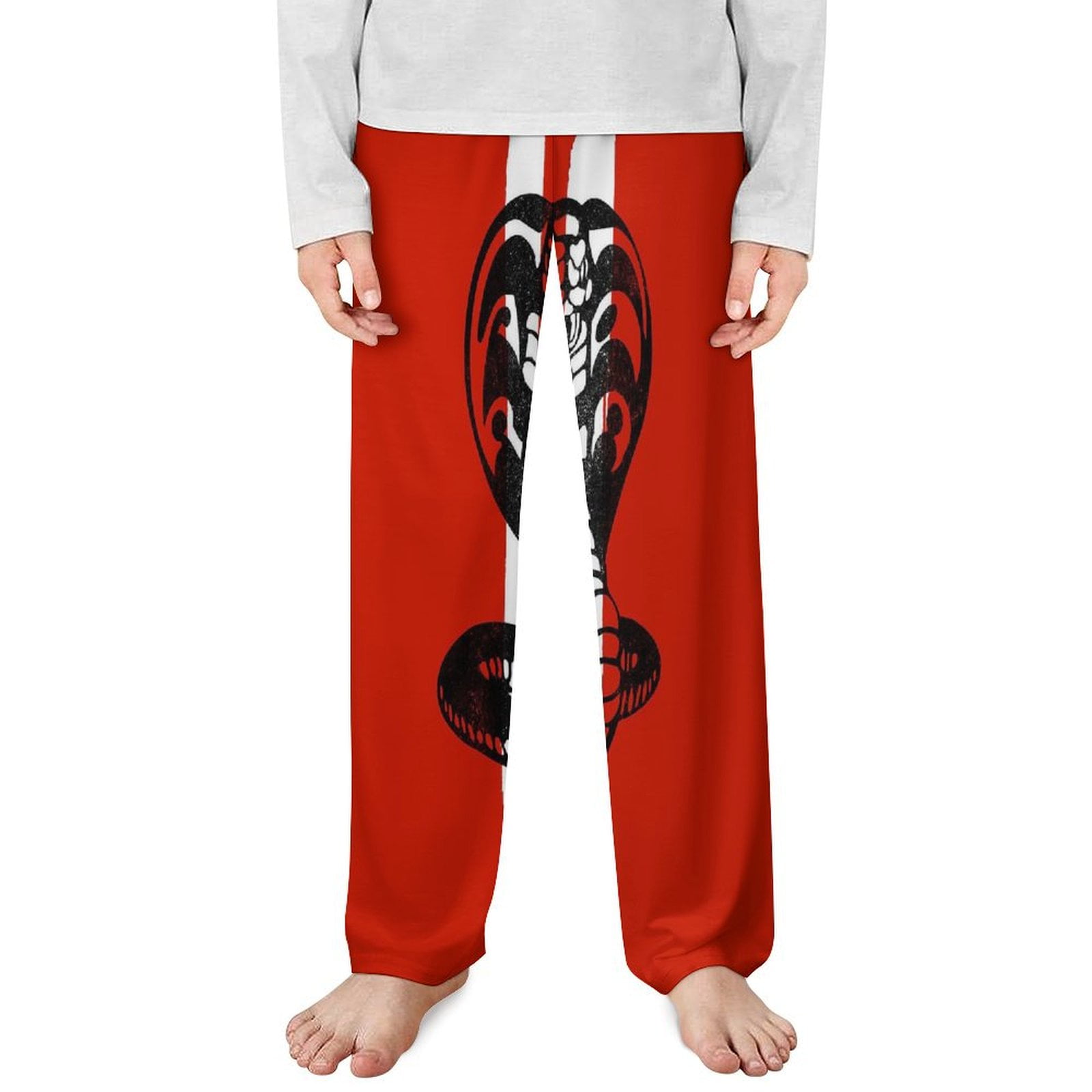 Cobra Kai Pajamas Pants for Kids Cartoon Print Pants Causal Sleep Bottoms Walmart
