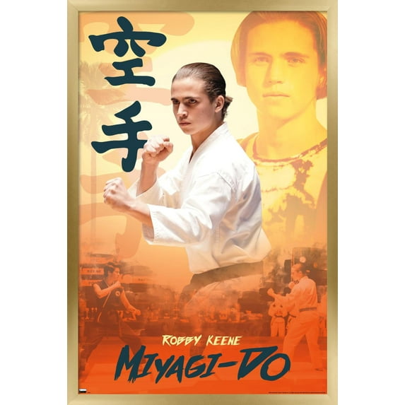 Cobra Kai - Robby Wall Poster, 22.375" x 34", Framed