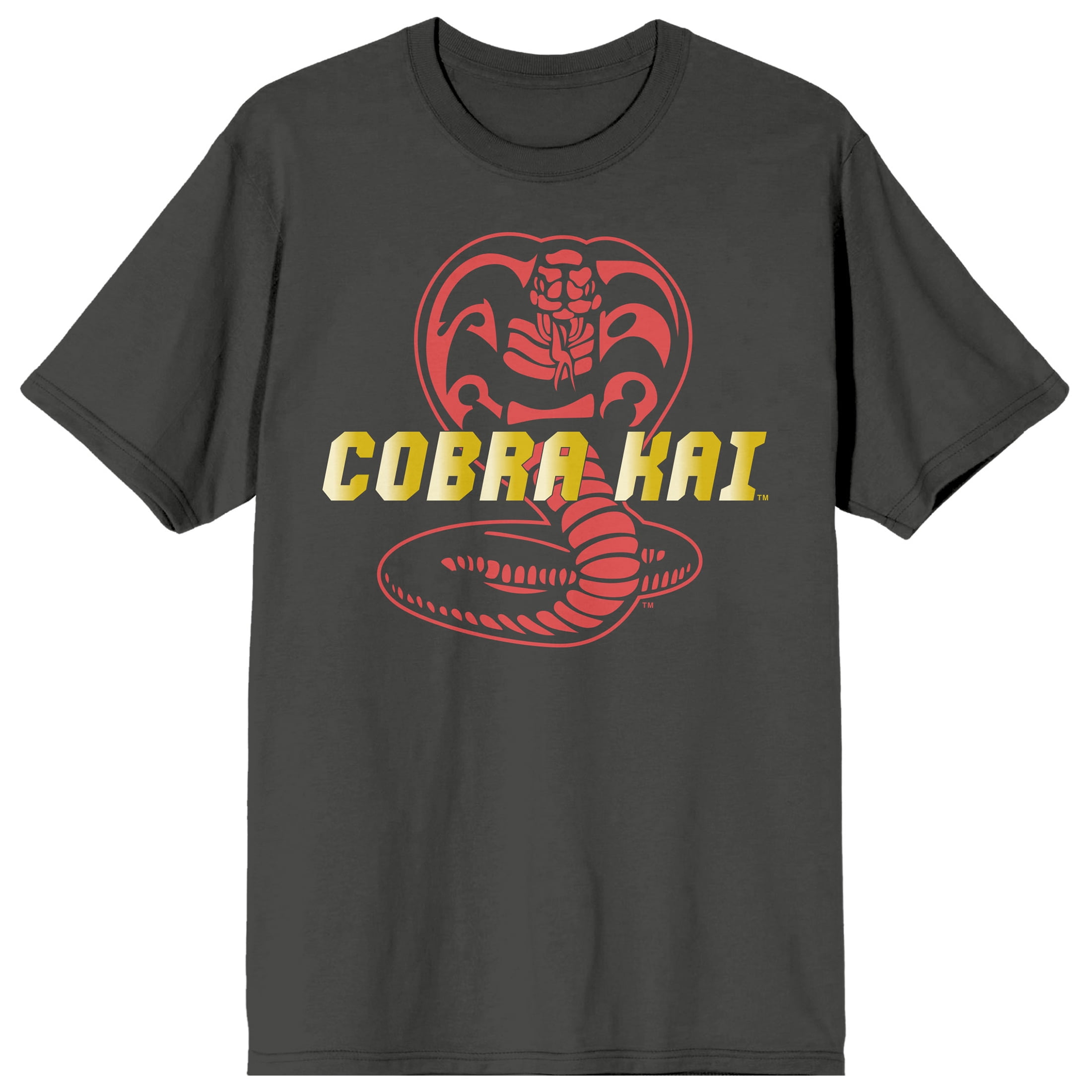 Cobra Kai Snake Art Women's Charcoal T-Shirt-Medium - Walmart.com