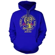Cobra Kai Strike First Strike Hard Hoodie