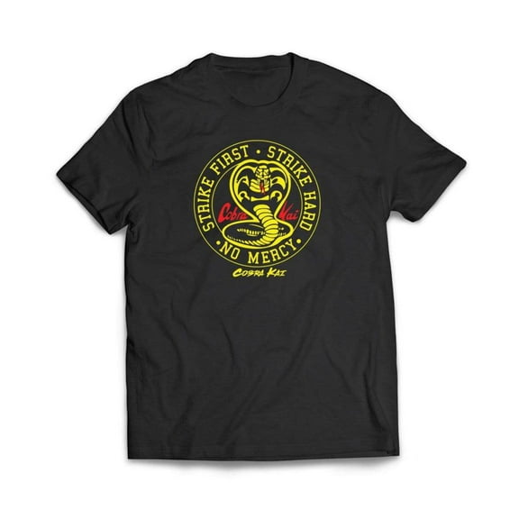 Cobra Kai Strike First Strike Hard T-Shirt