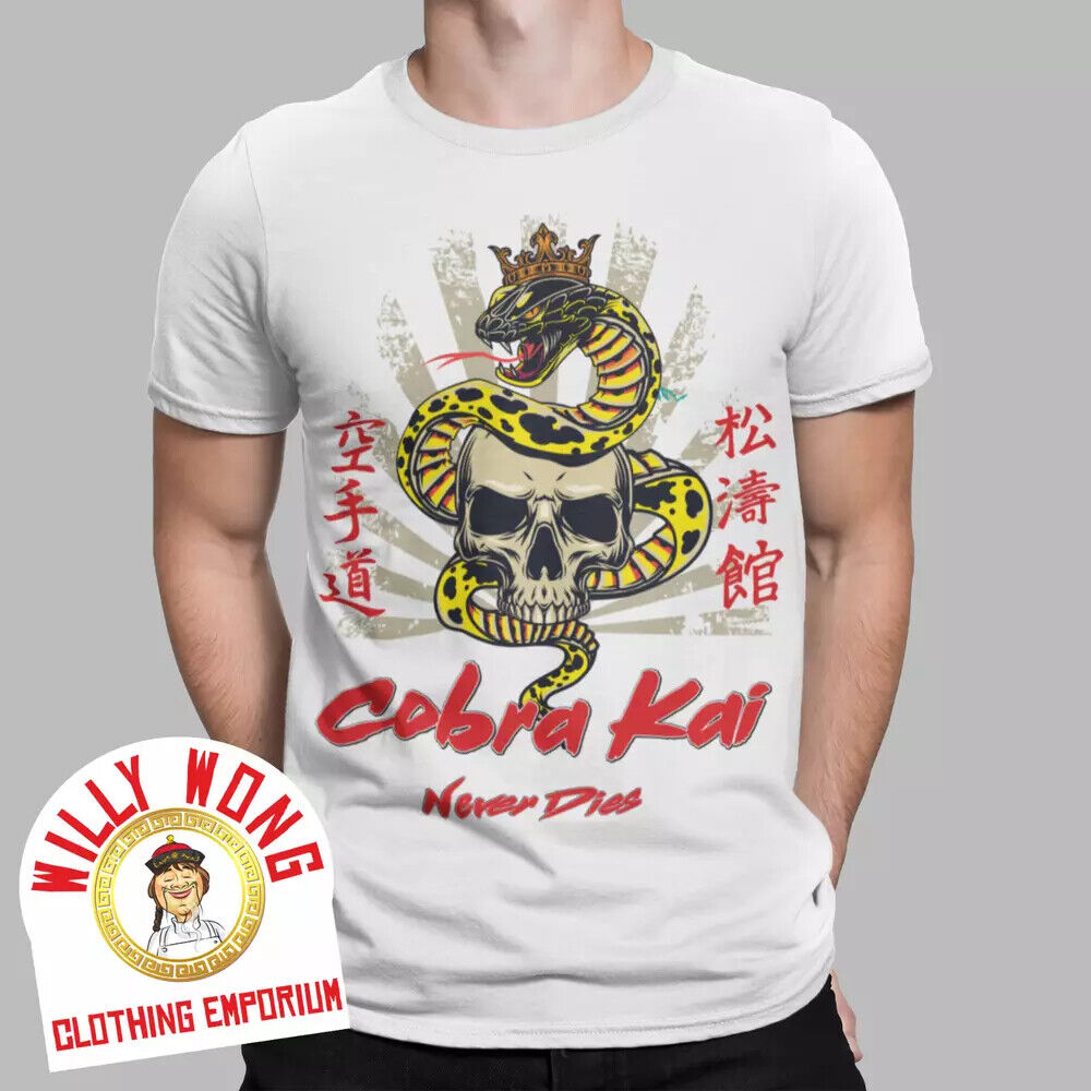 Cobra Kai Blechschild - Vintage Wanddekoration 14x20cm