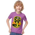 thumbnail image 1 of Cobra Kai T-Shirt for Boys Girls, Unisex Crew Neck Tee for Teen Kid, Casual Short Sleeve Tops, 6-12 Y, 1 of 5
