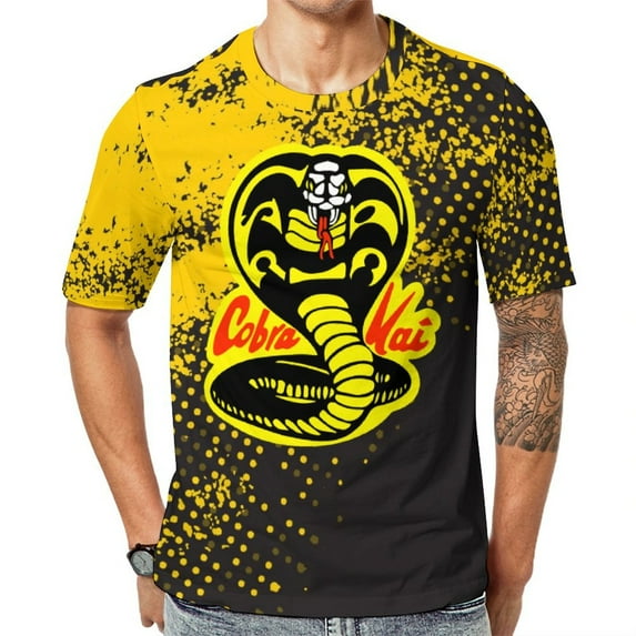 Cobra Kai T-Shirt for Men Women, Unisex Crew Neck Tee, Casual Short Sleeve Tops, S-6XL