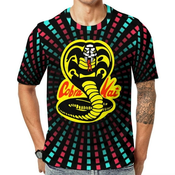Cobra Kai T-Shirt for Men Women, Unisex Crew Neck Tee, Casual Short Sleeve Tops, S-6XL