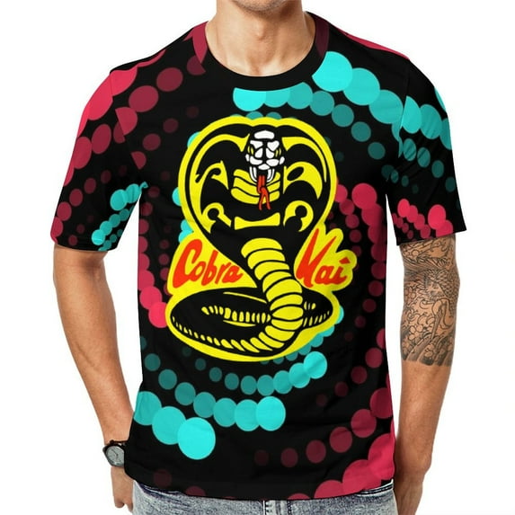 Cobra Kai T-Shirt for Men Women, Unisex Crew Neck Tee, Casual Short Sleeve Tops, S-6XL