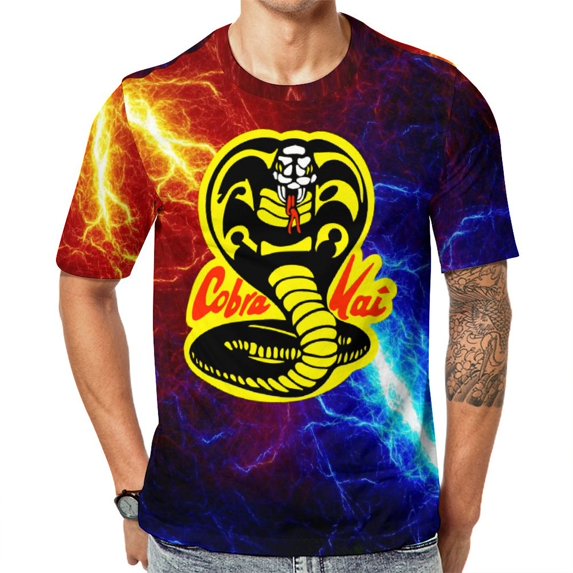 Cobra Kai T-Shirt for Men Women, Unisex Crew Neck Tee, Casual Short Sleeve Tops, S-6XL