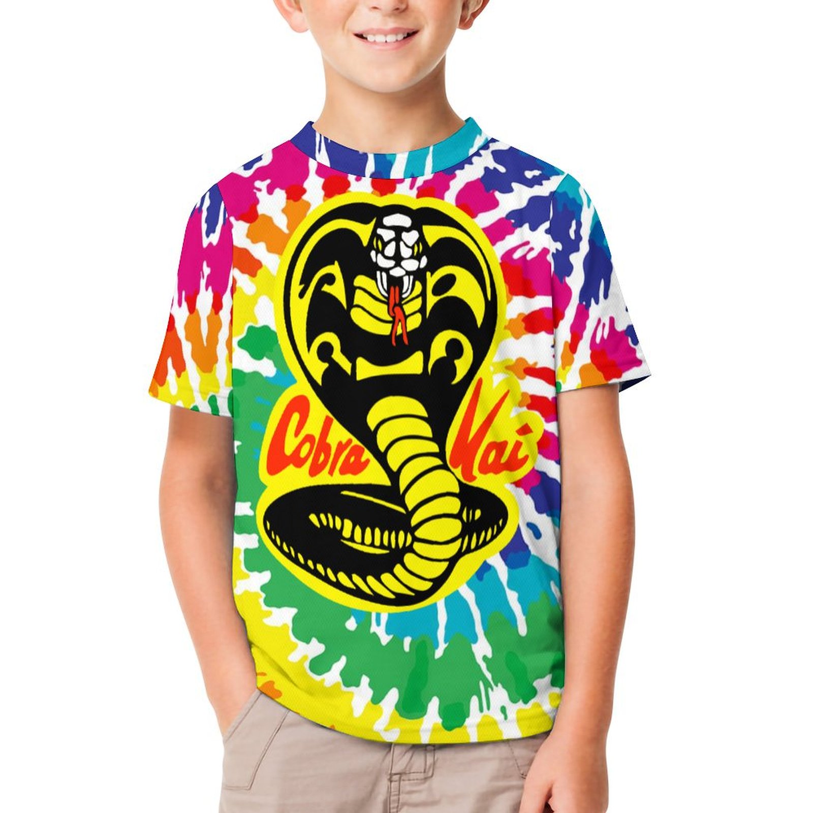 BOYS SHORT SLEEVE T-SHIRT COBRA KING