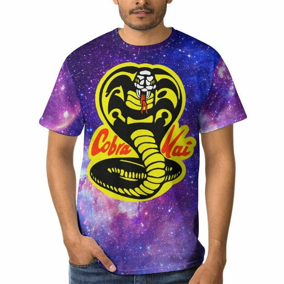 Cobra Kai T-Shirts for Men Women, Funny Novelty Tee for Adults, Fashion 3D Print Short Sleeve, Unisex Casual Crew Neck Tee