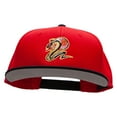 thumbnail image 1 of Cobra Karate Embroidered Wool Blend Pro Style Snapback - Black Red OSFM, 1 of 5