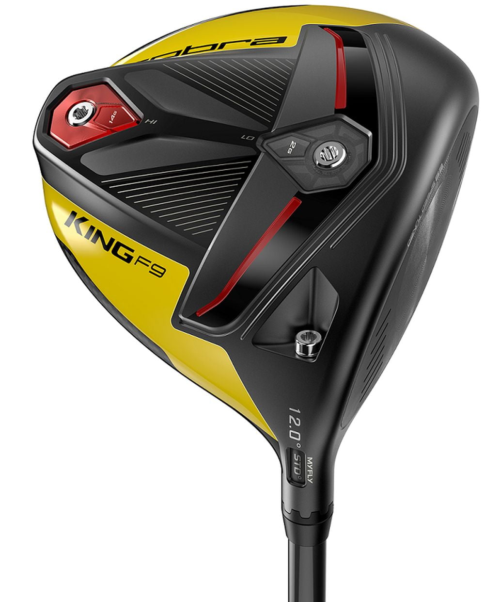Cobra King F9 Speedback Driver 10.5* (Yellow, ATMOS Blue, STIFF