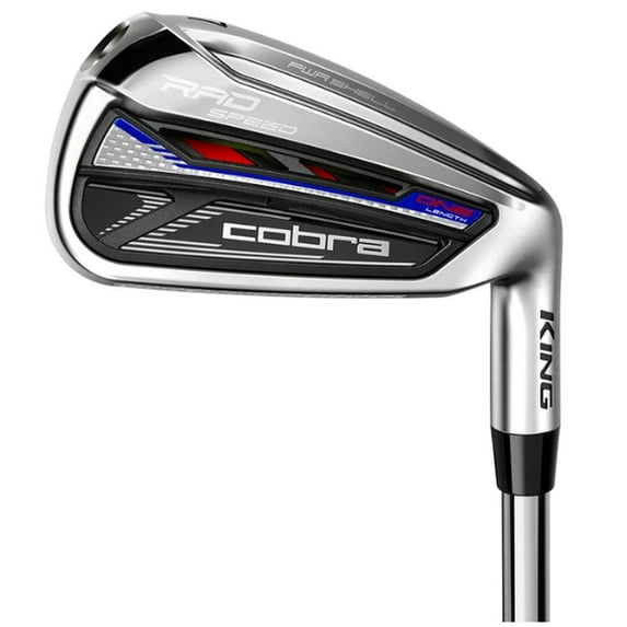 Cobra King RAD Speed ONE LENGTH Iron Set 5-GW (KBS Tour 90 Regular) LH NEW
