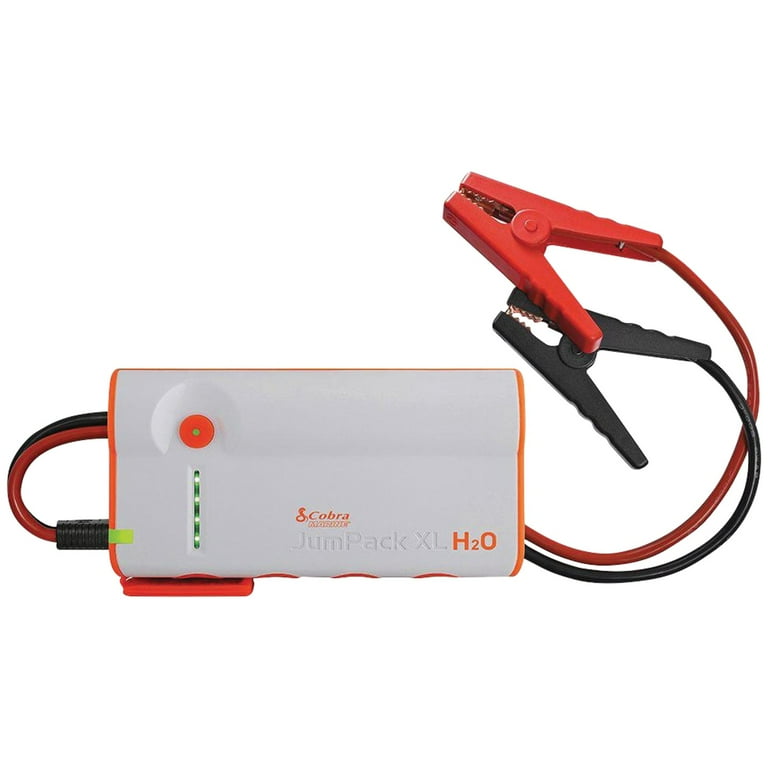 Cobra Marine JumPack XL H2O Jump Starter 12000mAh Waterproof 400A Cold Cranking Power Solution