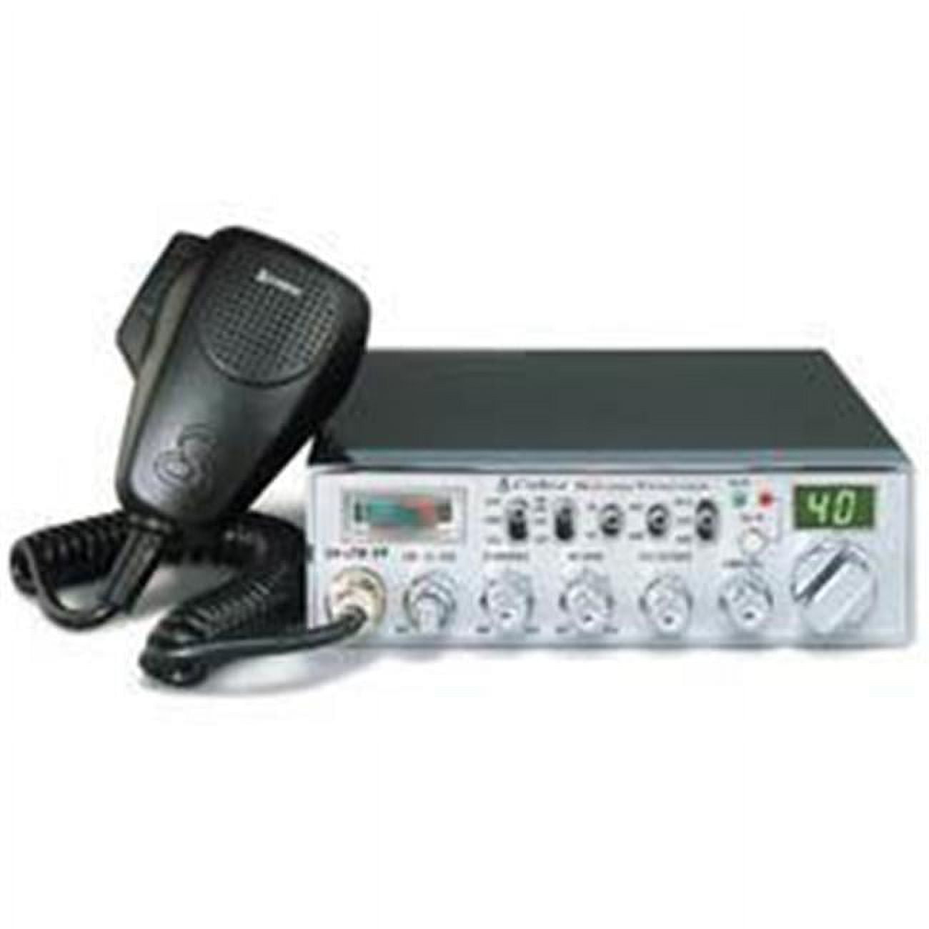 Cobra Mobile CB Radio with Dynamike Gain Control and SWR Antenna