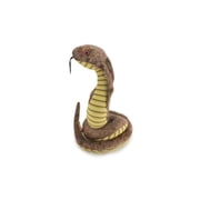 Cobra, Naja, Nice Plush Snake, Stuffed Reptile, Educational, Realistic Figure, Lifelike Model, Replica, Gift , 12" WR12 BB312