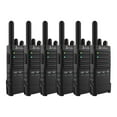 thumbnail image 1 of Cobra PX650 BCH6 - Professional/Business Walkie Talkies for Adults - Rechargeable, 300,000 sq. ft/25 Floor Range Two-Way Radio Set (6-Pack), 1 of 5