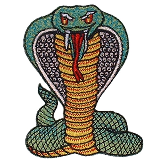 Eagle Emblems PM5875 Patch - Cobra - 3.75 in.