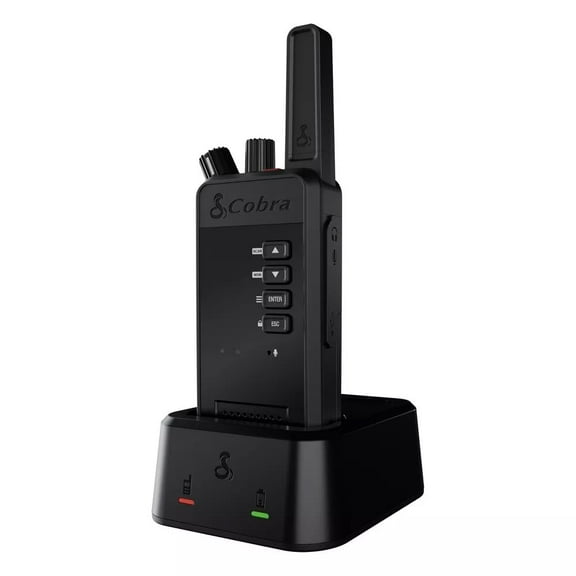 Cobra Performa 400 LMR Radio for Commercial Use – Rugged, Business-Ready Two-Way Radio with USB-C Charging, OTA Cloning & IP67 Waterproof Protection (1-Pack)