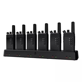 Cobra Performa 400 LMR Radio for Commercial Use – Rugged, Business-Ready Two-Way Radio with USB-C Charging, OTA Cloning & IP67 Waterproof Protection (6-Pack)