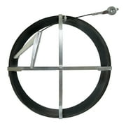 Cobra Plumbing 60500 3/4" X 1/16" X 50 Flat Sewer Rod