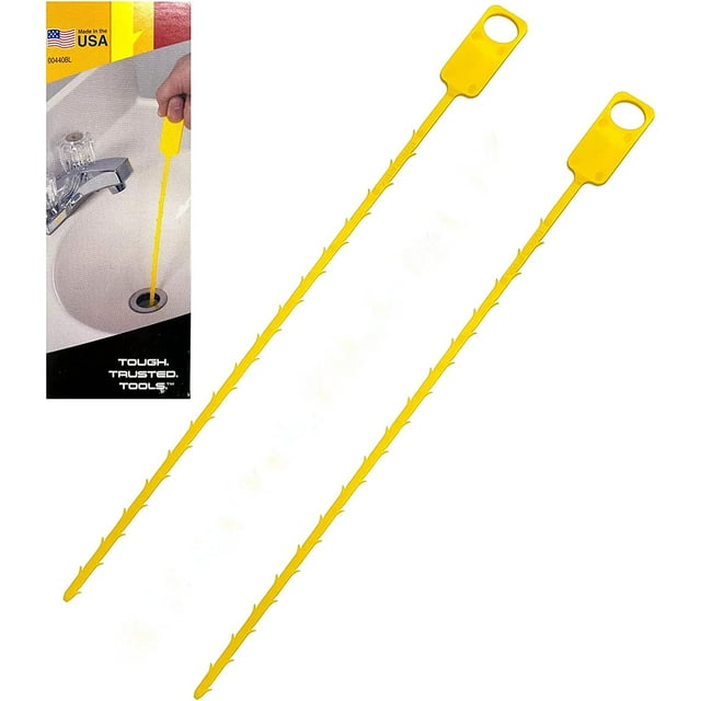 2 Cobra Zip It Drain Cleaner DIY and Pro...and Easy Earth Friendly