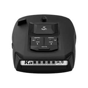 Cobra RAD 490i Radar Detector with Apple CarPlay, Bluetooth Connectivity, Long Range Front & Rear Detection