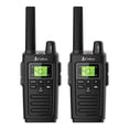 thumbnail interactive-video image 1 of Cobra RX385 Two-Way Radios Pair, Rugged Water Resistant Walkie Talkies, up to 32-mile Range, 40 Channels, NOAA Weather Alerts, 1 of 11