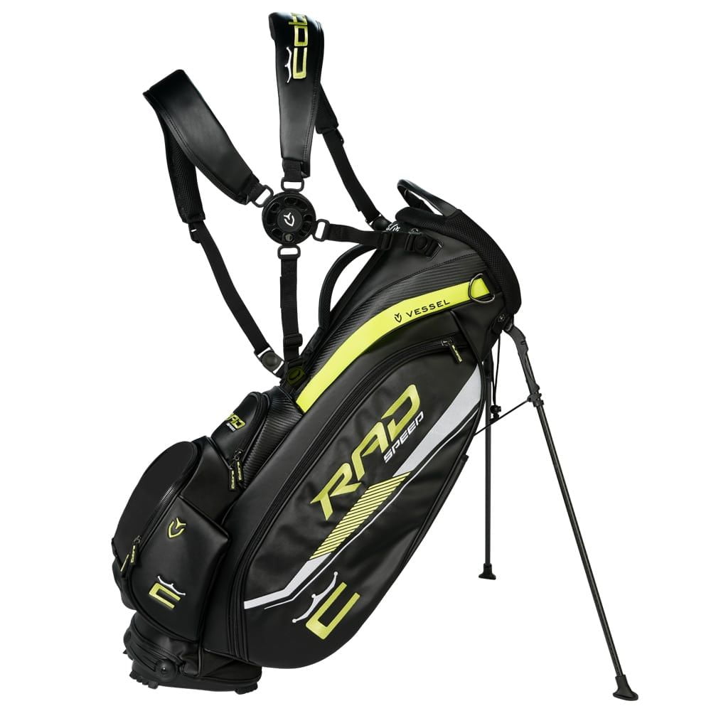 消費税無し Cobra Radspeed Tour Stand Golf Bag - 90948401 - Black ゴルフバッグ・キャディバッグ
