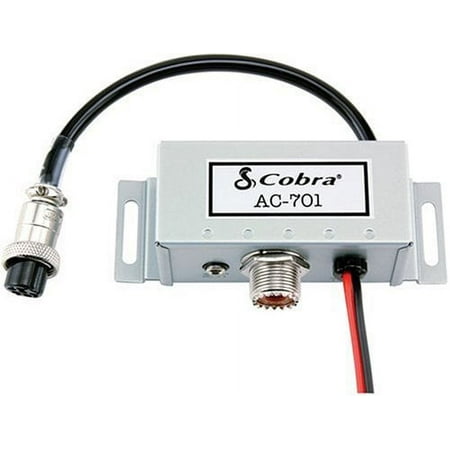 Cobra Remote Mount Connection Box For multi-Vehicle Use With All-In-Handset Mobile 40-Channel CB Radio