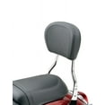 thumbnail image 1 of Cobra Round Short 14" Chrome Sissy Bar Backrest (02-5636), 1 of 1