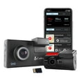 thumbnail image 1 of Cobra SC 200D 1600P Dash Cam + Rear Cam: 3" Screen, Live Alerts, CarPlay Compatible Dash Camera, 1 of 12