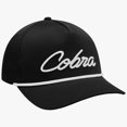 thumbnail image 1 of Cobra Script Black/White Headwear Men Fits All, 1 of 2